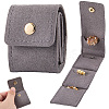 1Pc PU Leather Jewelry Rolls ABAG-CL0001-43C-1