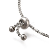 Non-Tarnish 304 Stainless Steel Box Chain Slider Bracelets LS-BJEW-M233-05P-3