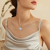 100Pcs Transparent Acrylic Pendants TACR-YW0003-27-6