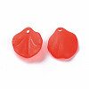 Transparent Frosted Acrylic Pendants MACR-S371-02A-712-2