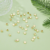 100Pcs 5 Style Rack Plating Brass Beads KK-HY0001-71-4