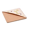 4Pcs Letter Personalized Hand Embroidered Corner Bookmarks JX587Y-3