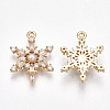 Brass Cubic Zirconia Pendants LS-KK-S348-306-2