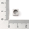 Tarnish Resistant 201 Stainless Steel European Beads STAS-M058-01G-P-3