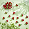 30Pcs Handmade Polymer Clay Rhinestone Pendants FIND-ME0002-75-4