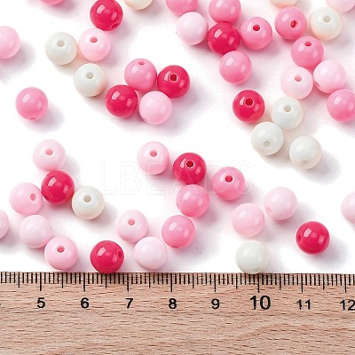 Opaque Acrylic Beads SACR-Q004-02J-1