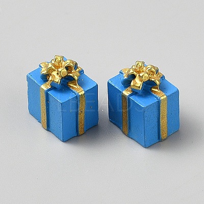 Christmas Opaque Resin Cabochons CRES-WH20004-07A-1