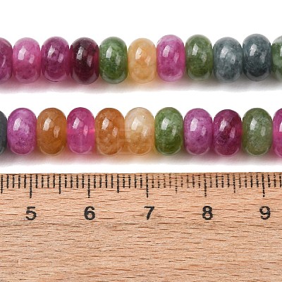 Natural White Jade Beads Strands X-G-E507-01-14-1