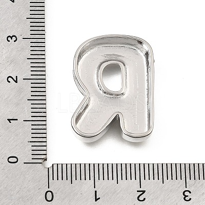 Brass Slide Charms KK-Z163-01P-R-1