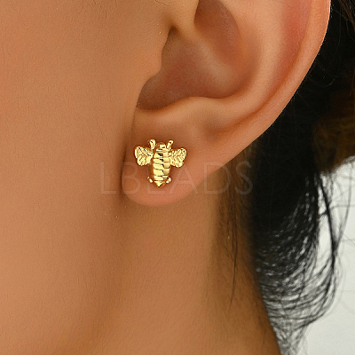 Brass Stud Earrings JI6937-4-1