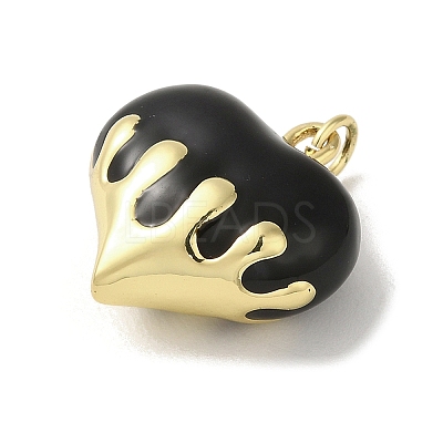 Rack Plating Brass Enamel Pendants KK-S366-05G-03-1