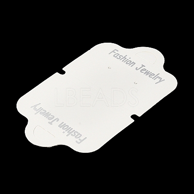 Fold Over Paper Jewelry Display Cards CDIS-M005-12-1