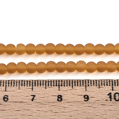 Transparent Glass Beads Strands GLAA-T032-T4mm-MD23-1