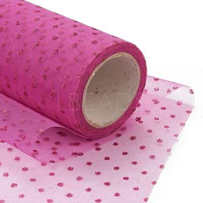 Glitter Deco Mesh Ribbons OCOR-H100-D11-1