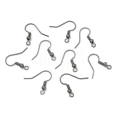 Brass Earring Hooks X-KK-S075-B-1