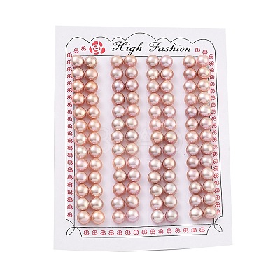 Grade 6A Natural Cultured Freshwater Pearl Beads PEAR-N018-6A-6570C-1
