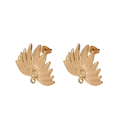 304 Stainless Steel Stud Earring Findings SA-CBAA9A2-14G-02-1