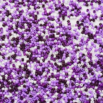 Baking Paint Glass Seed Beads SEED-S042-05B-53-1