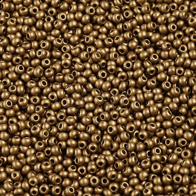 11/0 Grade A Baking Paint Glass Seed Beads LS-X-SEED-N001-A-1038-1