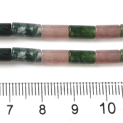 Natural Indian Agate Beads Strands G-B091-A11-01-1