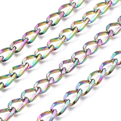 Ion Plating(IP) 304 Stainless Steel Twisted Chains CHS-P010-02MC-1