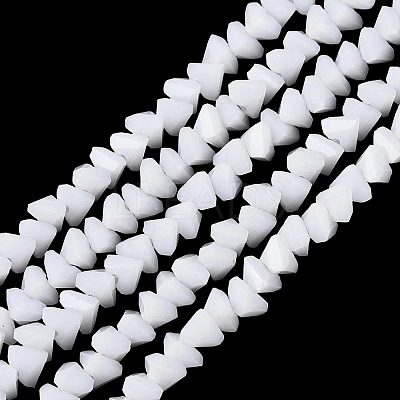 Opaque Glass Beads Strands GLAA-N019-3mm-02-1