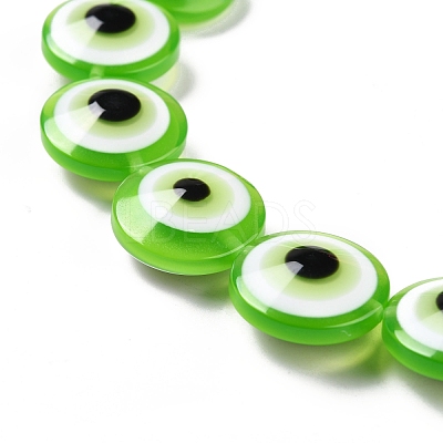 Resin Imitation Lampwork Beads Strands RESI-F032-01A-1