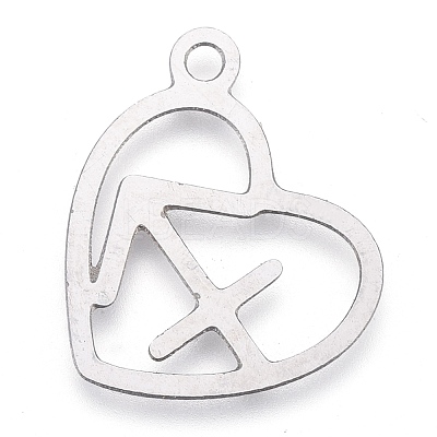 Non-Tarnish 304 Stainless Steel Pendants STAS-M228-A01-07P-1