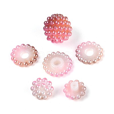 Imitation Pearl Acrylic Beads OACR-T004-15mm-19-1
