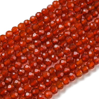 Natural Agate Beads Strands G-A129-2mm-A01-1