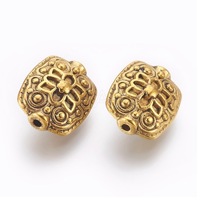 Tibetan Style Beads X-GLF5179Y-1
