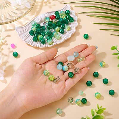 80G Transparent Glass Beads DGLA-TA0001-47B-1