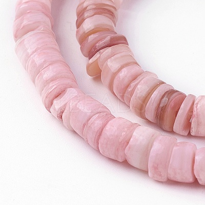 Shell Beads Strands SSHEL-E571-49A-1