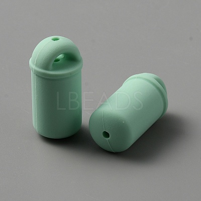 Bottle Food Grade Eco-Friendly Silicone Beads SIL-WH0006-20K-1