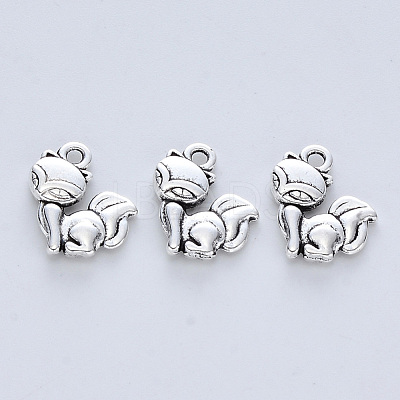 Tibetan Style Alloy Pendants TIBE-R316-063AS-RS-1