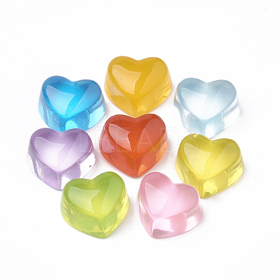Transparent Resin Cabochons CRES-N016-37-1