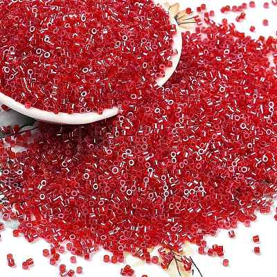 Electroplate Glass Seed Beads SEED-H003-10A-1
