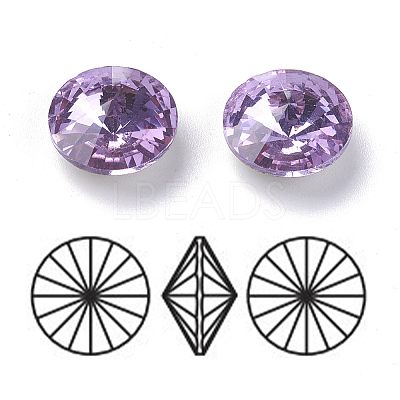 K9 Glass Pointed Back Rhinestone RGLA-E012-6mm-371-1