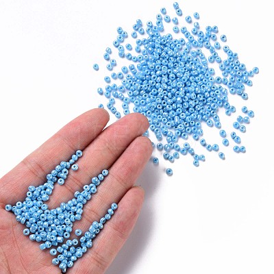 8/0 Glass Seed Beads SEED-A012-3mm-123-1