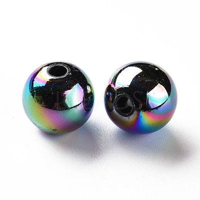 Opaque Acrylic Beads MACR-S370-D12mm-S002-1