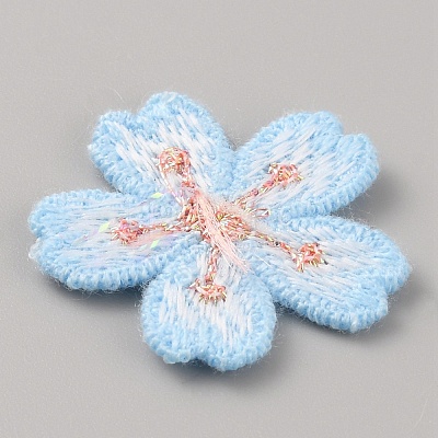 Polyester Embroidery Ornament Accessories DIY-WH0504-129C-1