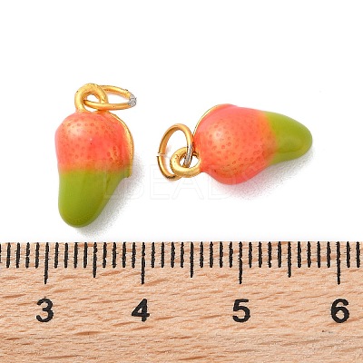 Alloy Enamel Pendants FIND-O003-10D-MG-1