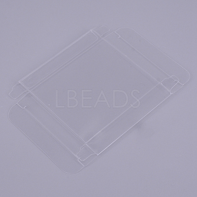 Transparent PVC Box Candy Treat Gift Box CON-WH0074-09-1