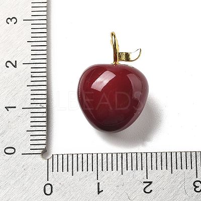 Brass Enamel Pendants KK-L288-50A-1