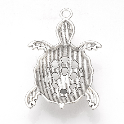 Tibetan Style Alloy Pendants TIBE-S311-16AS-LF-1