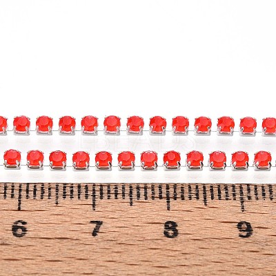 Iron Rhinestone Cup Chains CH-T006-01A-06-1