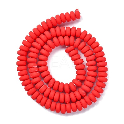 Handmade Polymer Clay Beads Strands X-CLAY-N008-008D-1