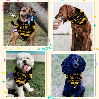Cotton Dog's Kerchief AJEW-WH0503-025-1