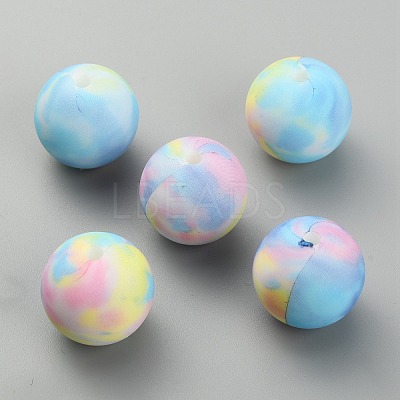 Gradient Color Silicone Beads LS-SIL-TAC0003-06F-1