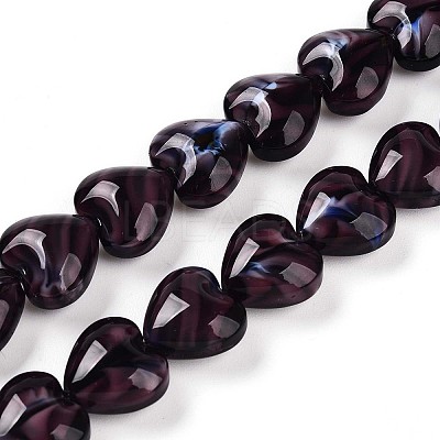 Millefiori Glass Beads Strands GLAA-T023-34C-1